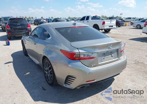 2016 Lexus Rc 200T z USA, uszkodzony, nr VIN JTHHA5BC4G5003399